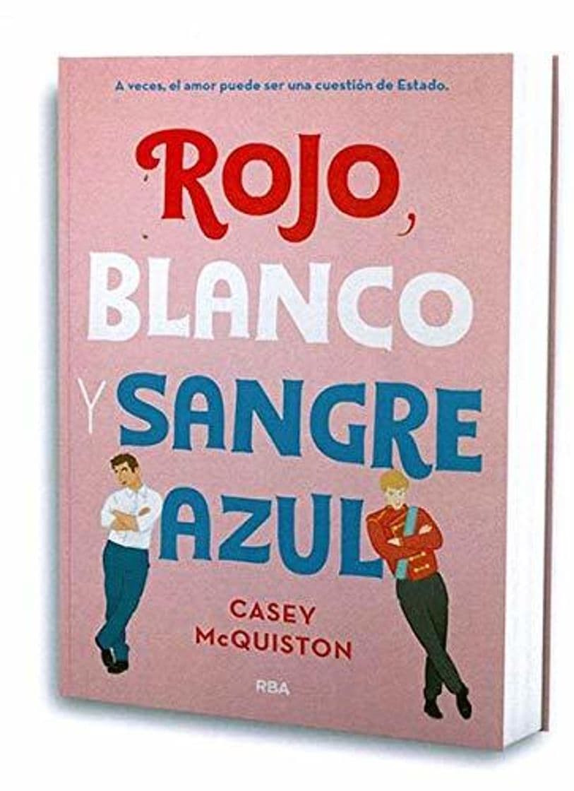 Libro Rojo, blanco y sangre azúl