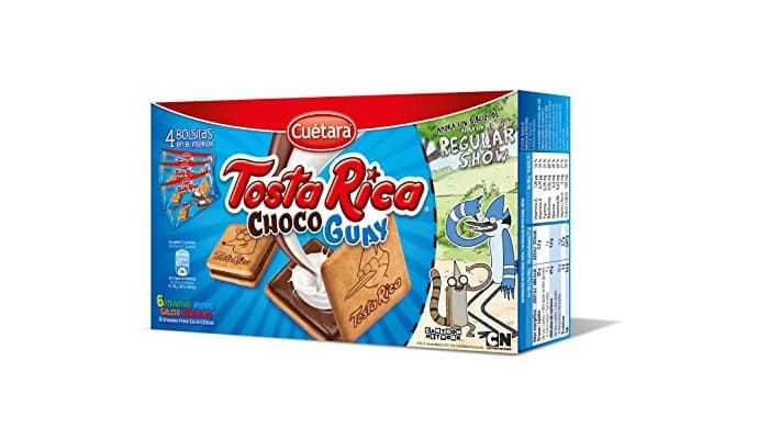 Product Cuétara - Tosta Rica Choco Guay - Galletas Sándwich Rellena de Crema