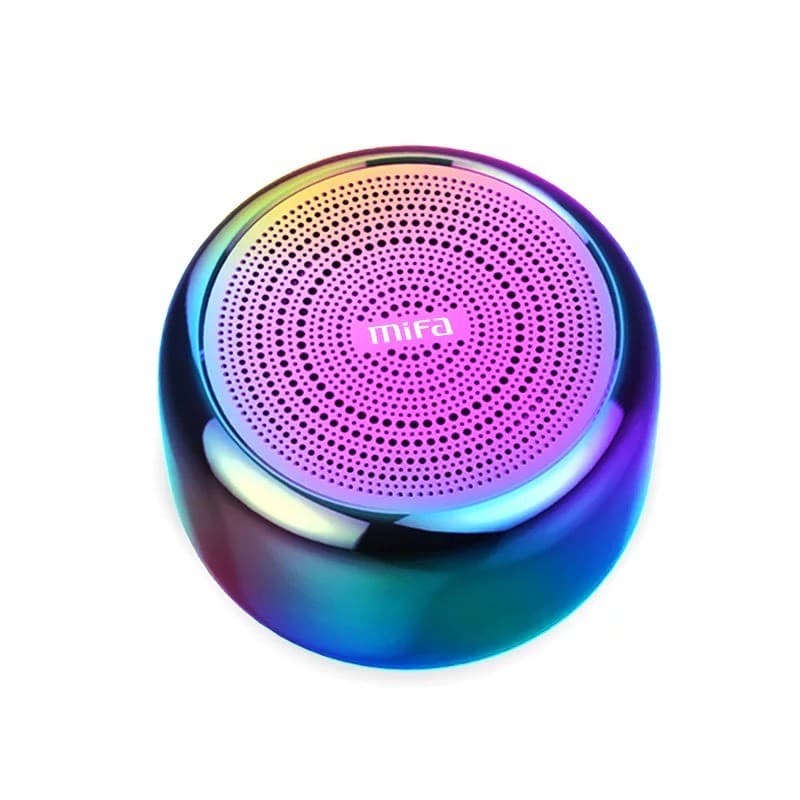 App Mini altavoz color arcoiris