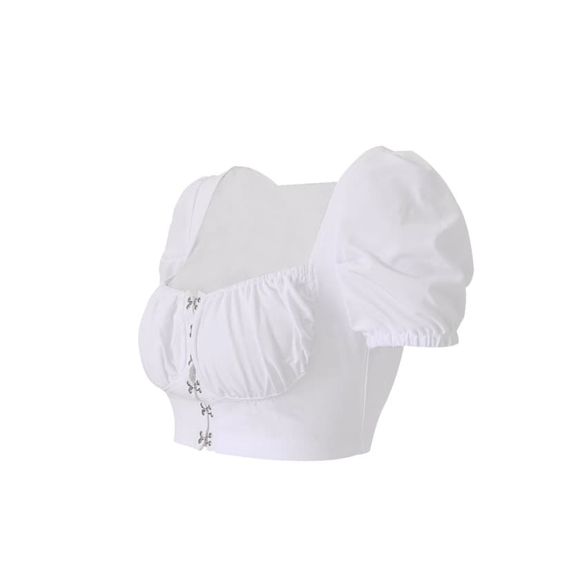 Product LIVA GIRL Short-Sleeve Bustier Crop Top