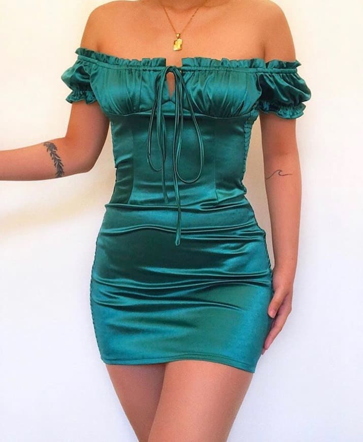 Moda Emerald cetim