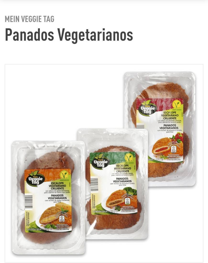 Producto Panados vegetarianos mein veggie tag