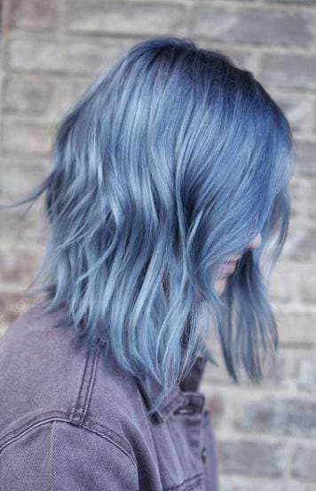 Fashion Blue hair