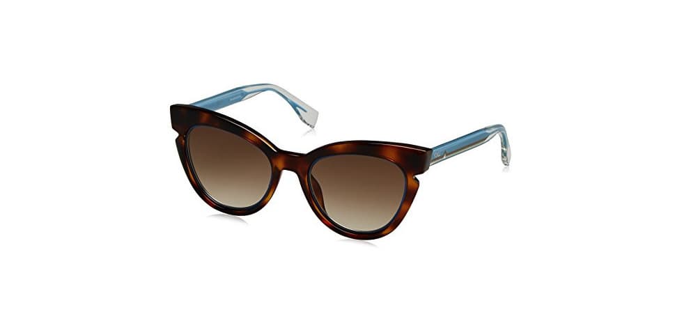 Moda Fendi FF 0132/S JD N9D, Gafas de Sol para Mujer, Azul