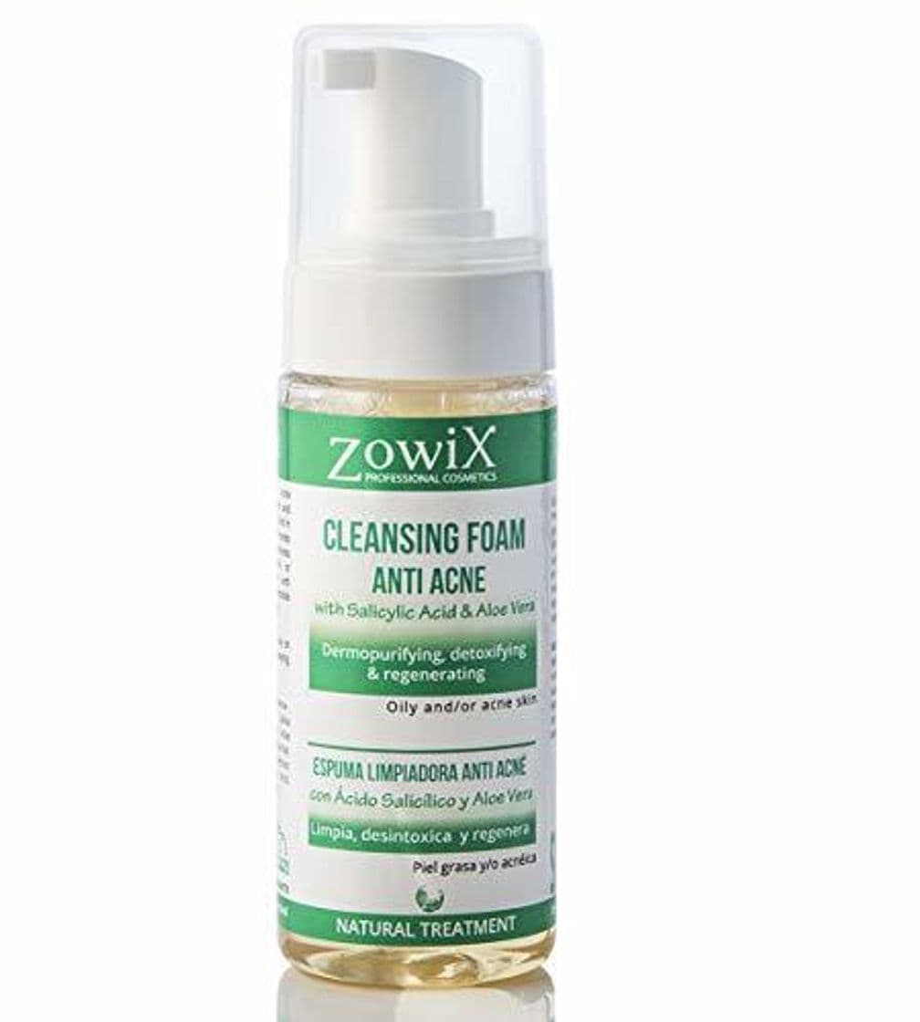 Beauty ZOWIX Antiacné en Espuma Limpiadora. Foam purificante suave contra el acné facial.