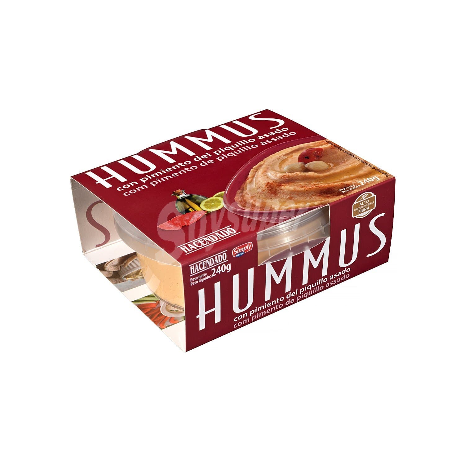 Moda Hummus pimiento Mercadona 