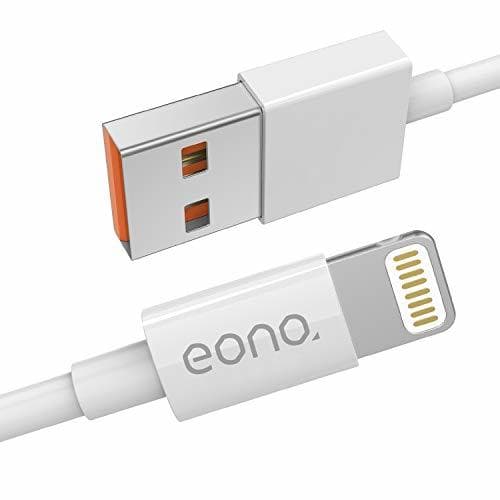 Producto Eono by Amazon Cable iPhone - [Certificado MFi de Apple] 3.3ft/1m iPhone