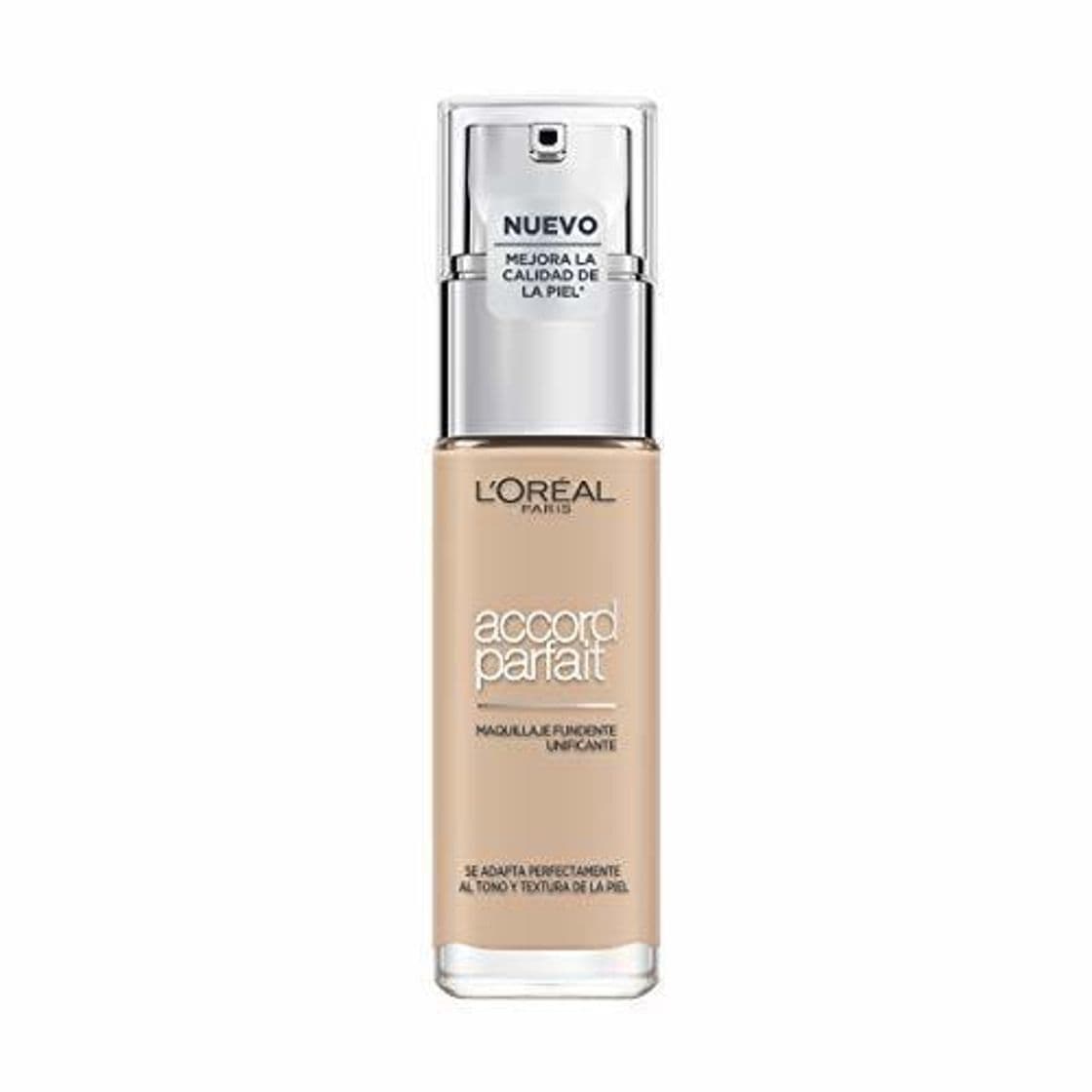 Belleza L'Oréal Accord Perfect Paris Maquillaje Fluido, Tono: 2R Vanille Rose