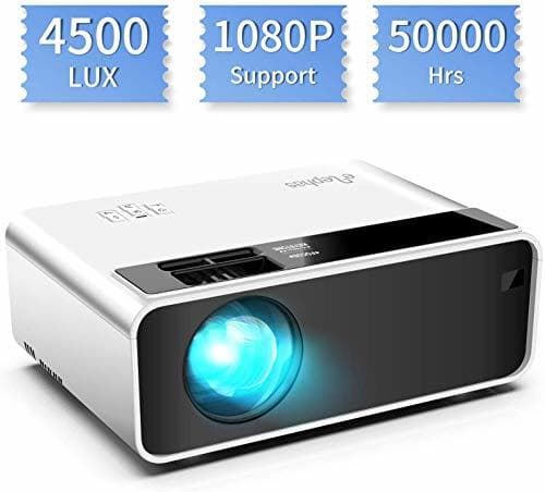 Product Mini proyector, ELEPHAS Video Proyector 4500 Lux Proyector de Cine en casa