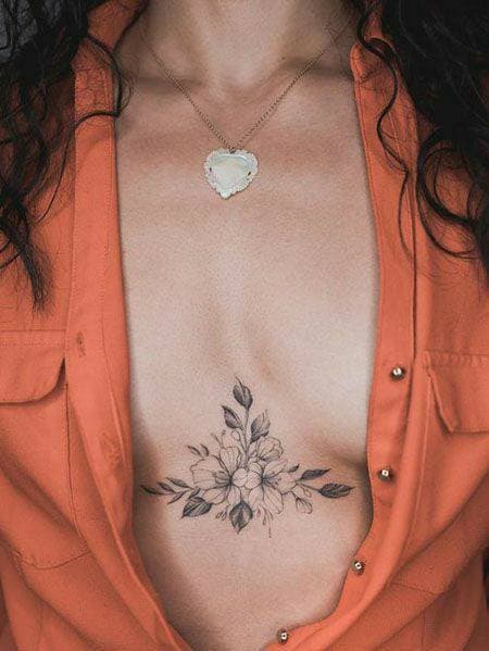 Moda Tatuaje flor 1