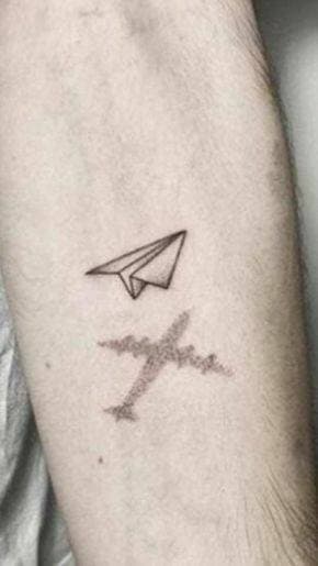 Moda Plane Tattoo