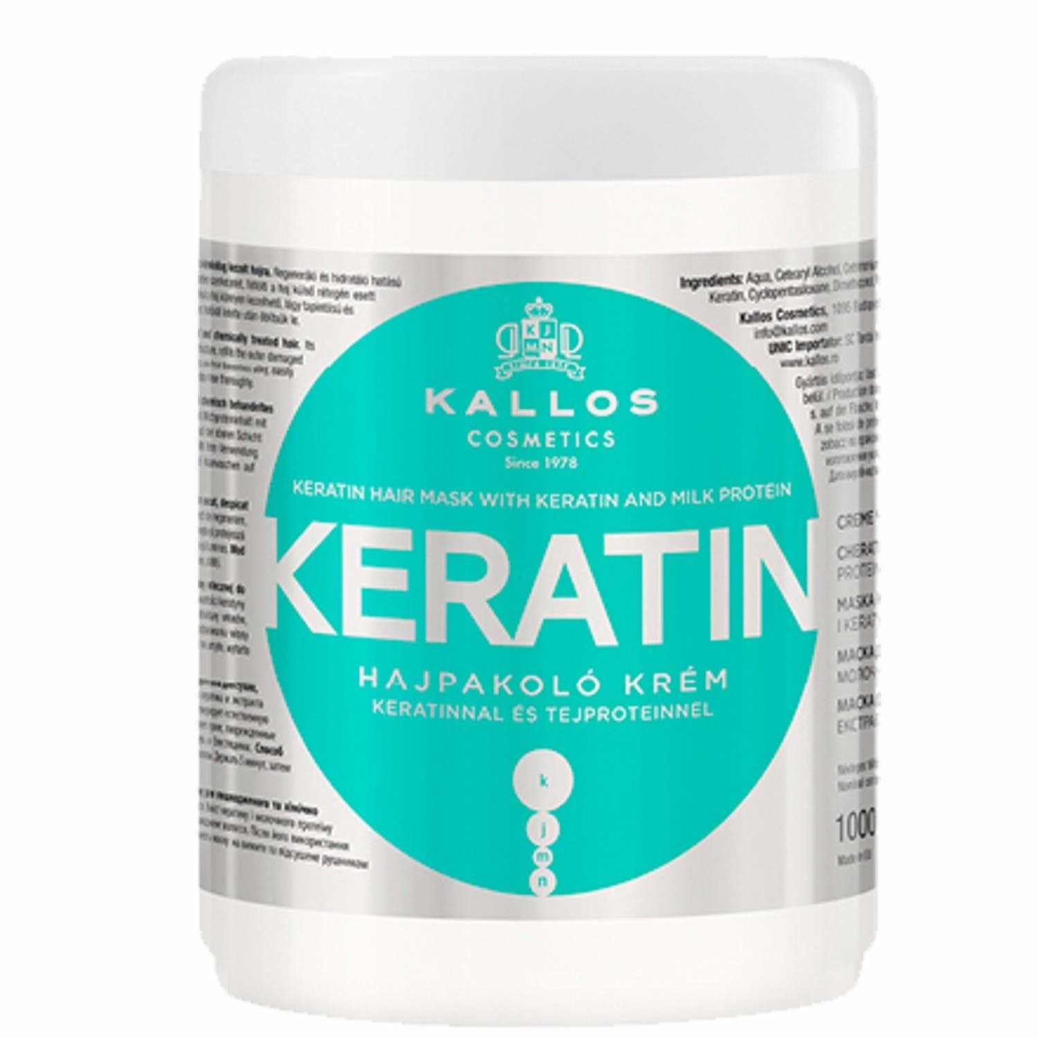 Belleza Kallos KJMN Keratin - mascarillas para el cabello