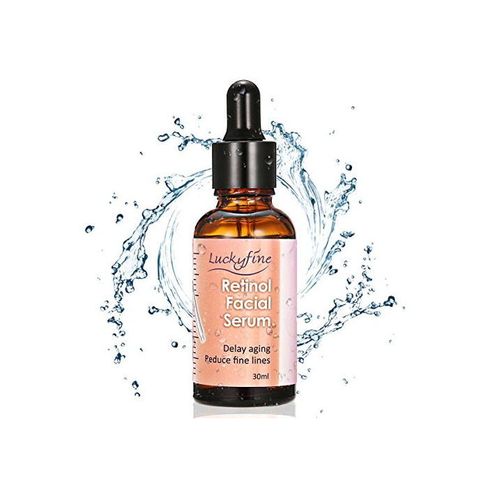 Producto Luckyfine Serum Retinol 2.5% con Vitamina C y Acido Hialuronico - Reducir