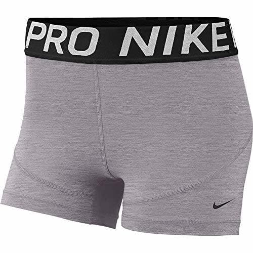 Product NIKE W NP Shrt 3in Pantalones Cortos, Mujer, Gris