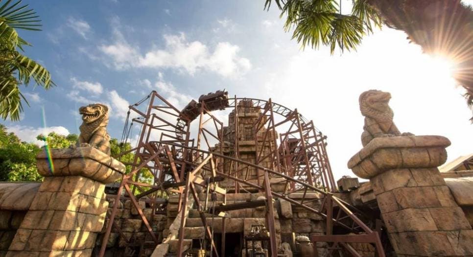 Moda Indiana Jones and the Temple of Peril na Disneyland Paris