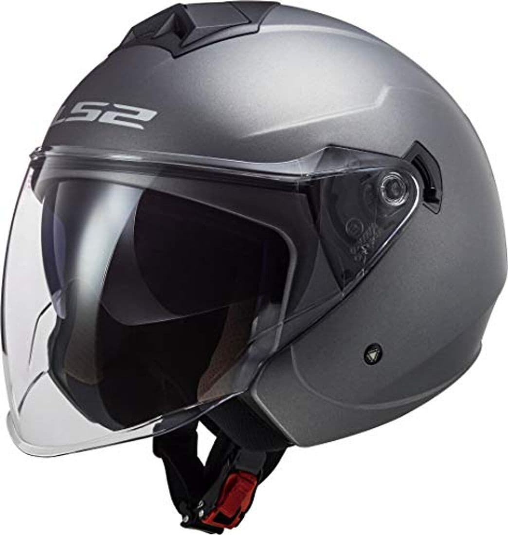 Producto LS2 Casco de moto OF573 TWISTER II SINGLE MONO MATT TITANIUM