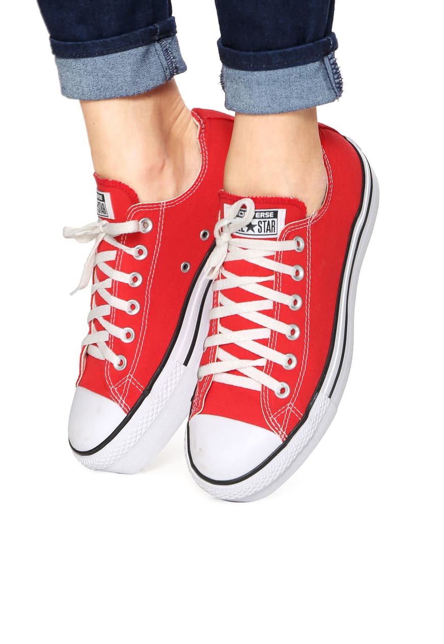 Moda Converse Vermelhos