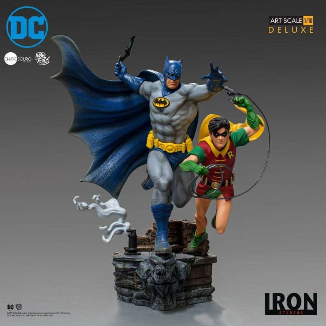 Producto Estatua Batman & Robin by Ivan Reis 25 cm