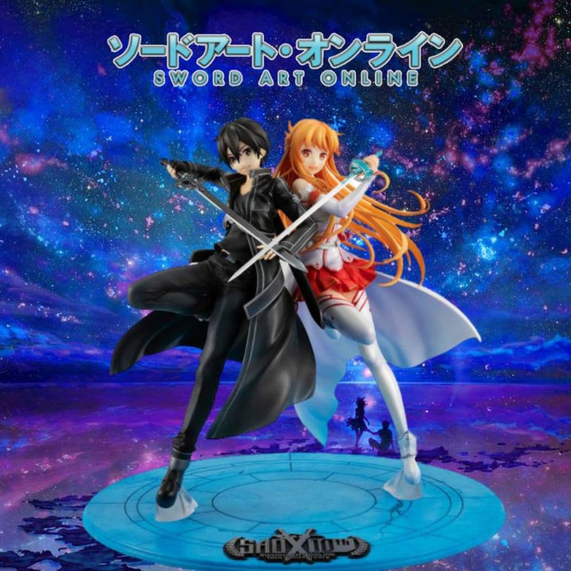 Product Estatua Lucrea Kirito & Asuna 10th Anniversary 22 cm