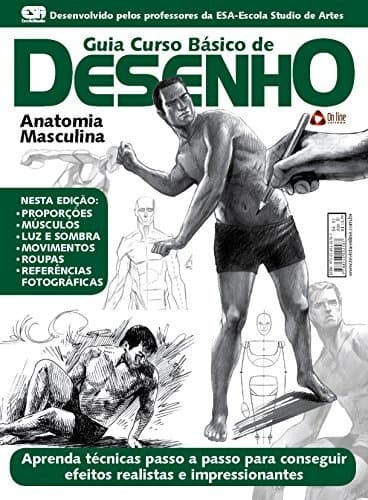 Book Guia Curso Básico de Desenho - Anatomia Masculina 01