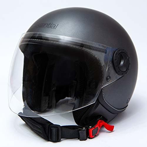 Producto Casco EXSENTIAL Demi Jet EX 730 VL Titanio Metal Opaco Gun Metal