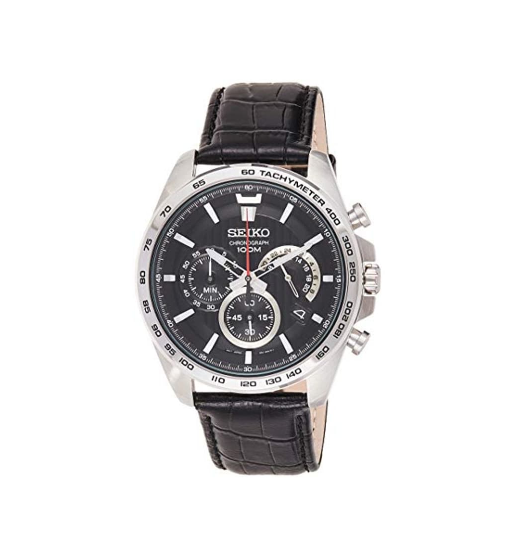 Producto Seiko Reloj Cronógrafo para Hombre de Cuarzo con Correa en Cuero SSB305P1