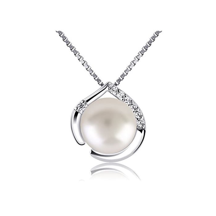 Producto B.Catcher Perla Collar Mujer Plata de Ley 925 con Para Originales Cadena