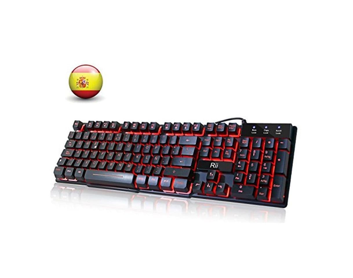 Electrónica Rii RK100 Teclado Gaming