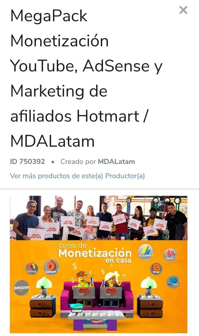 Moda Pac para monetización de redes exelente éxitos 