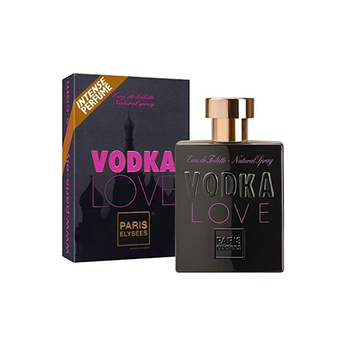 Belleza Vodka Love Agua de perfume para mujeres Eau de toilette Paris Elysees