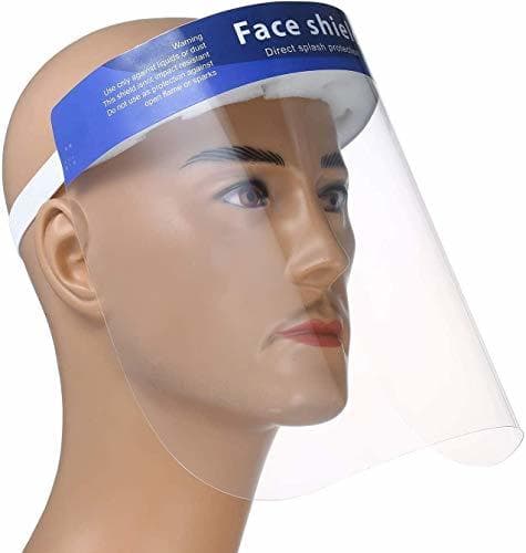 Product Cocopai Clear Face Shield, Anti Fog Eyes and Face Protection Shield Visor,