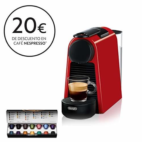 Elemento de la categoría hogar Nespresso De'Longhi Essenza Mini EN85.R - Cafetera monodosis de cápsulas Nespresso