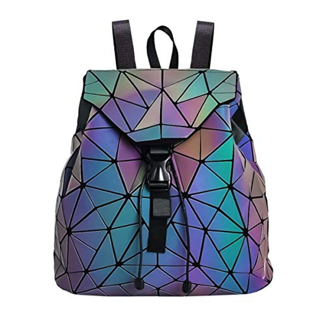 Producto Women Geometric Backpack Lingge Laser School Backpack