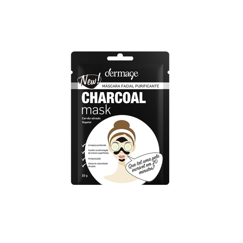 Product Máscara Negra Charcoal Dermage 