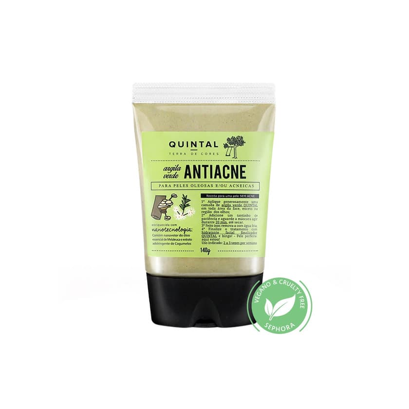 Product Máscara de Argila Verde Antiacne