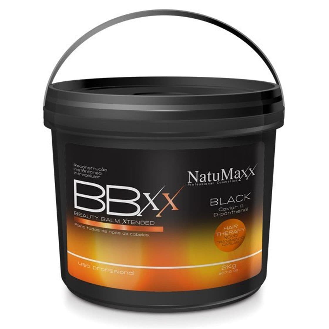 Fashion Beauty Balm Xtended Black 1kg - Natumaxx Professional 