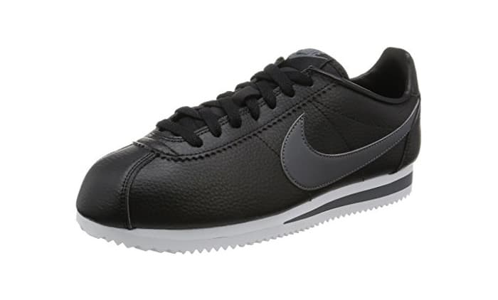 Product Nike Classic Cortez Leather, Zapatillas de Running Hombre, Negro