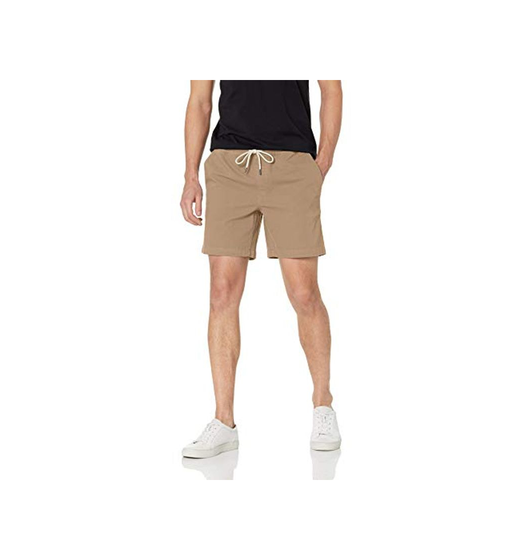 Product Marca Amazon - Goodthreads: pantalones cortos de lona elásticos para hombre con