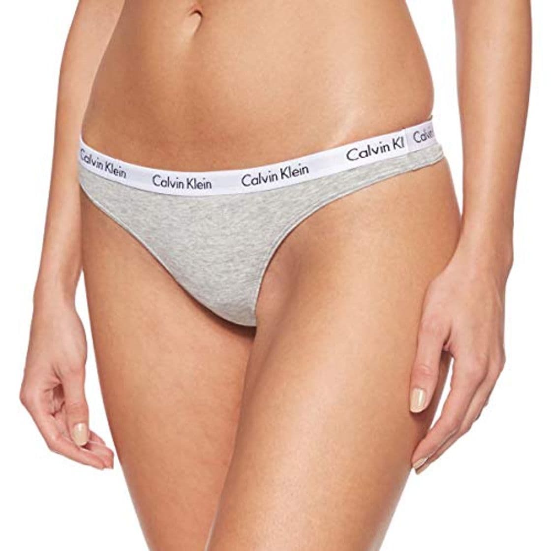 Product Calvin Klein Thong, Tanga para Mujer, Gris