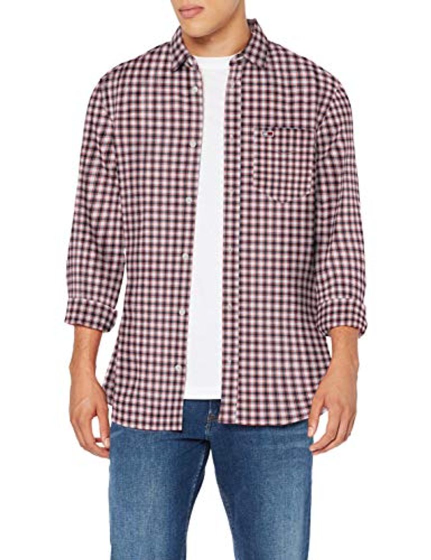 Product Tommy Hilfiger TJM Essential Check Shirt Camisa, Multicolor