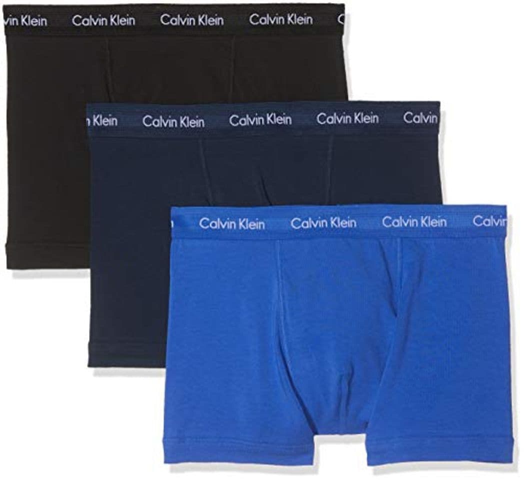 Product Calvin Klein Hombre - Pack de 3 bóxers de tiro medio -