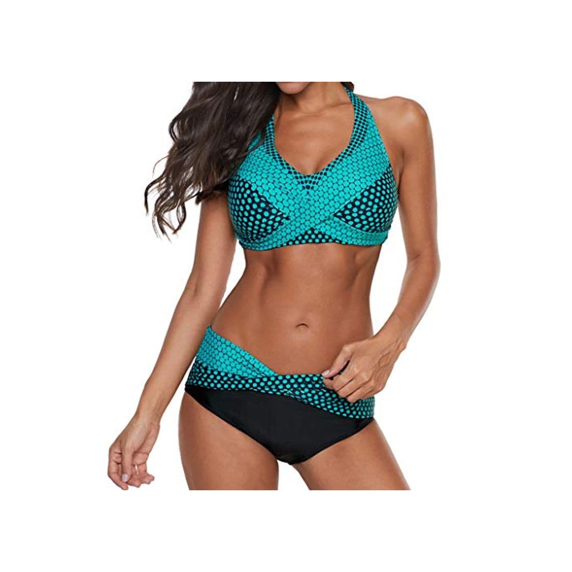 Producto Bikinis Mujer 2020 Push up Sexy de Lunares de Playa Conjunto de