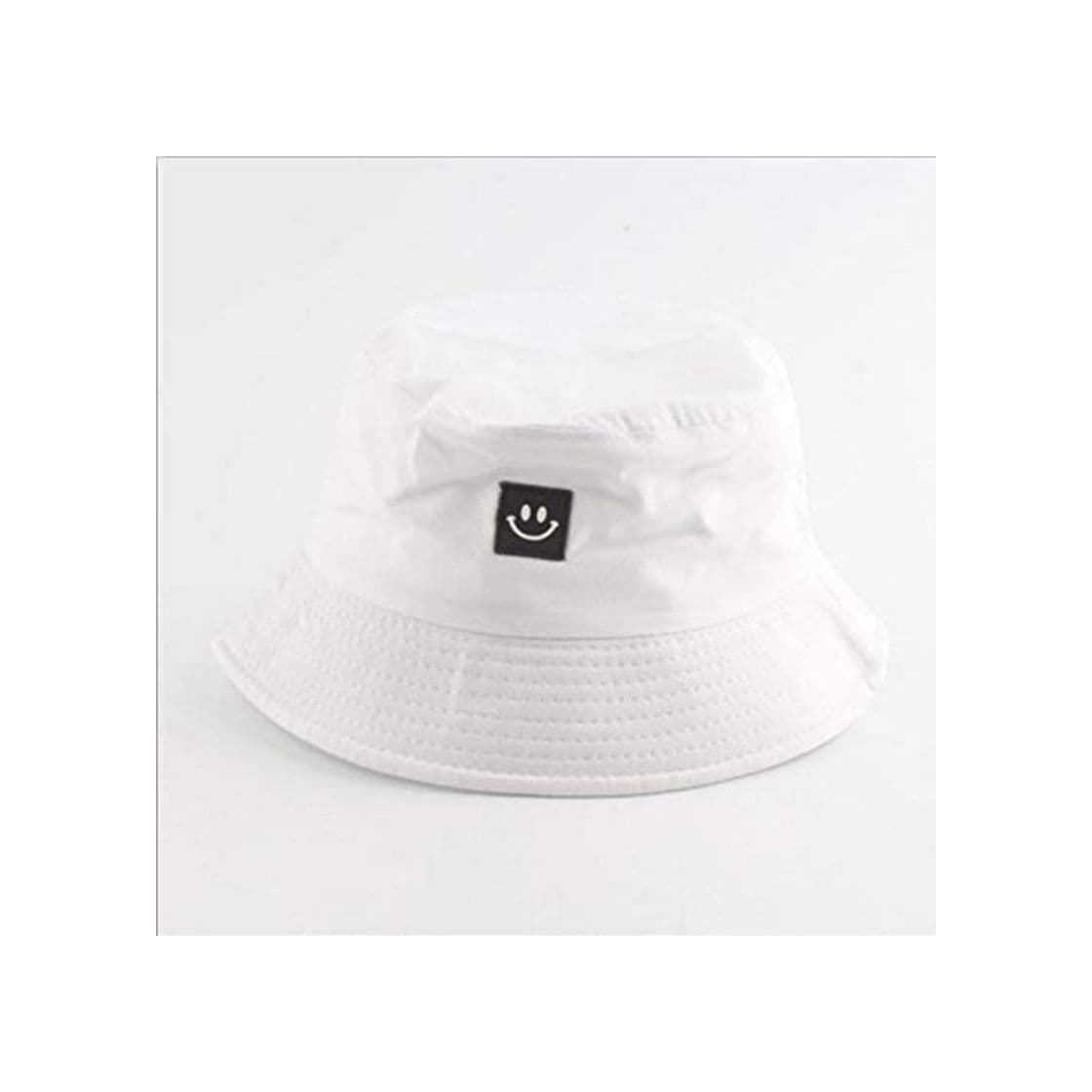 Producto Sombreros de Verano Gorras Mujeres Hombres Cubo Sombrero Sonrisa Cara Bordado Gorra de