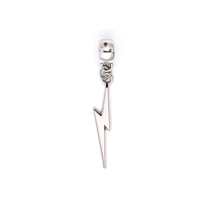 Producto Carat Shop- Colgante Charm Lightning Bolt Harry Potter, Color Plata