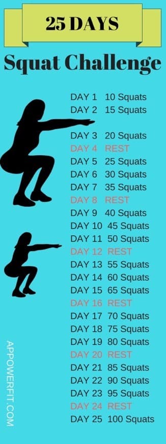 Moda Squat challenge 