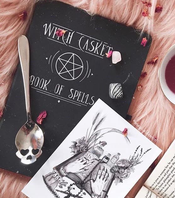 Moda Libreta de Witch Casket 