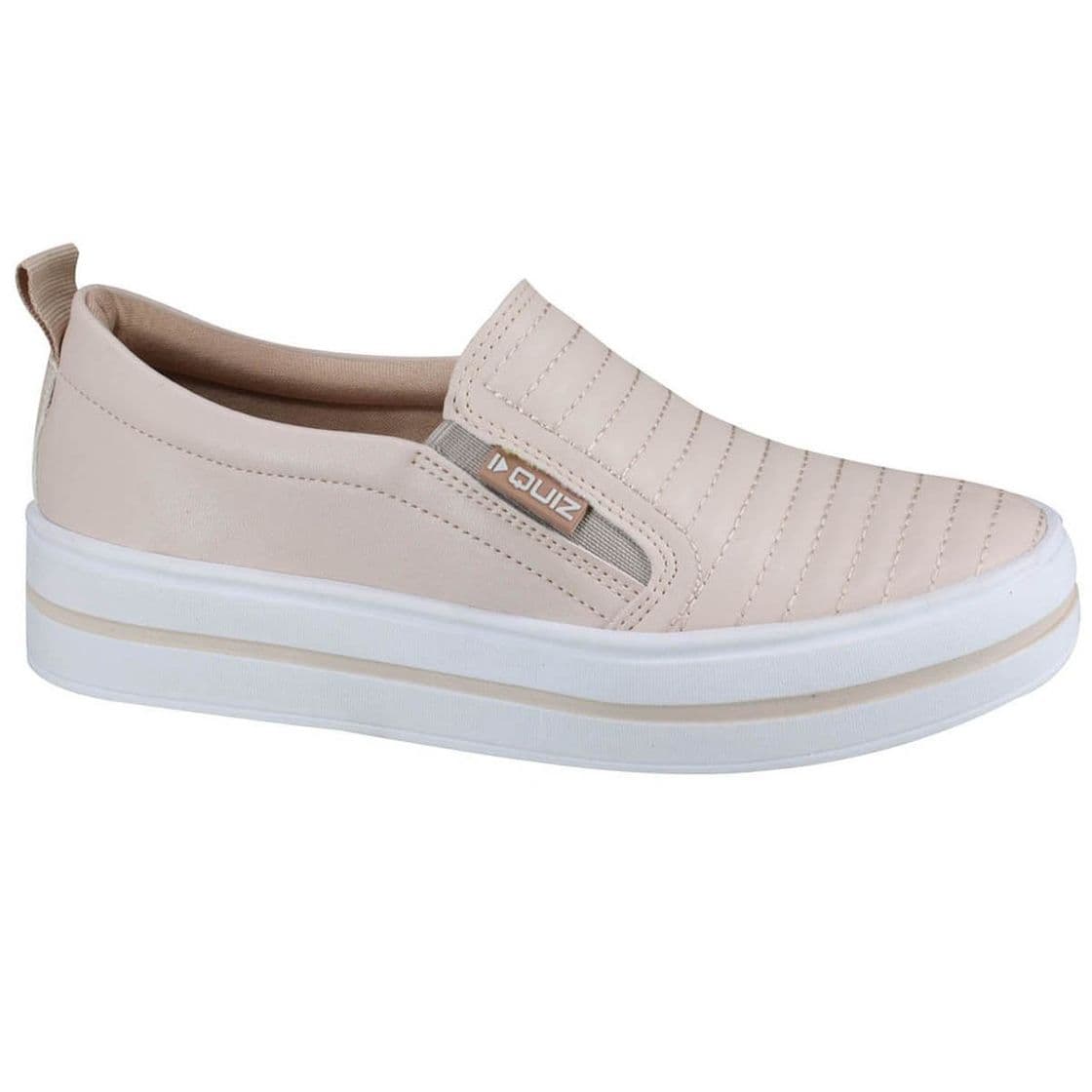 Fashion Tênis Slip On Quiz Flatform