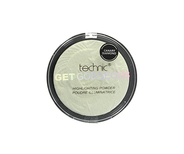 Product Technic Get Gorgeous Highlighting Pressed Powder Highlighter 12g-Canary Diamond