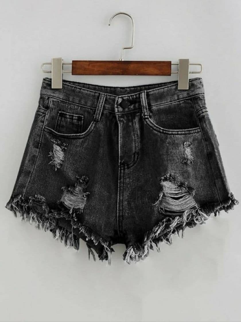 Product Short denim con rotos