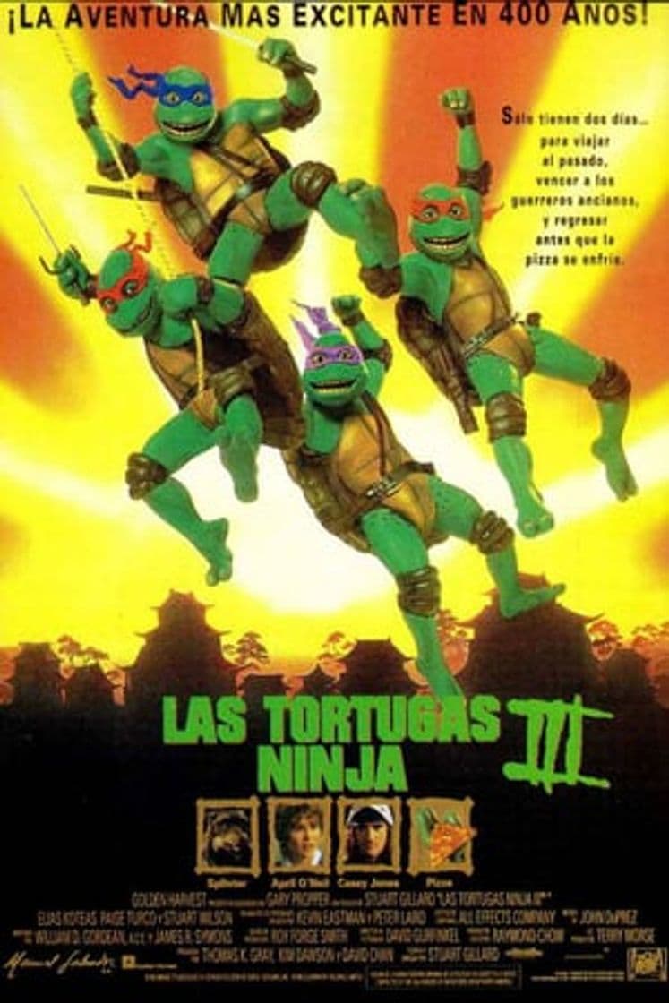 Película Teenage Mutant Ninja Turtles III